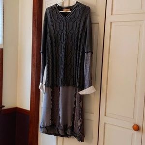Repurposed Sweater Dress